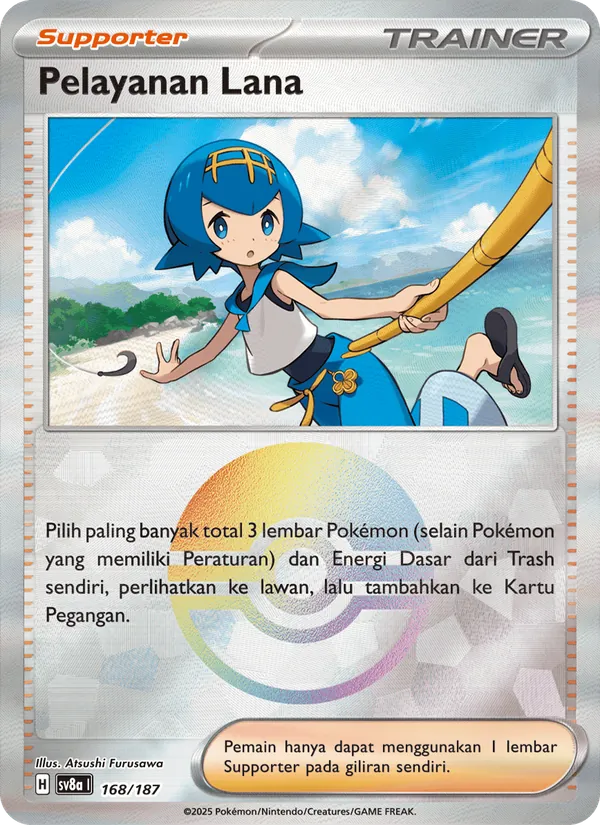 Pelayanan Lana, Festival Terastal ex No. 168