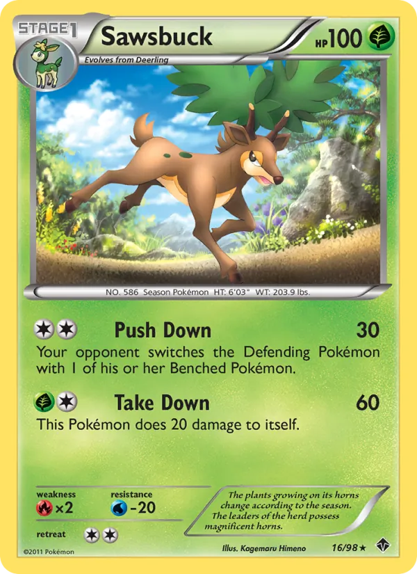 Sawsbuck, Emerging Powers No. 16