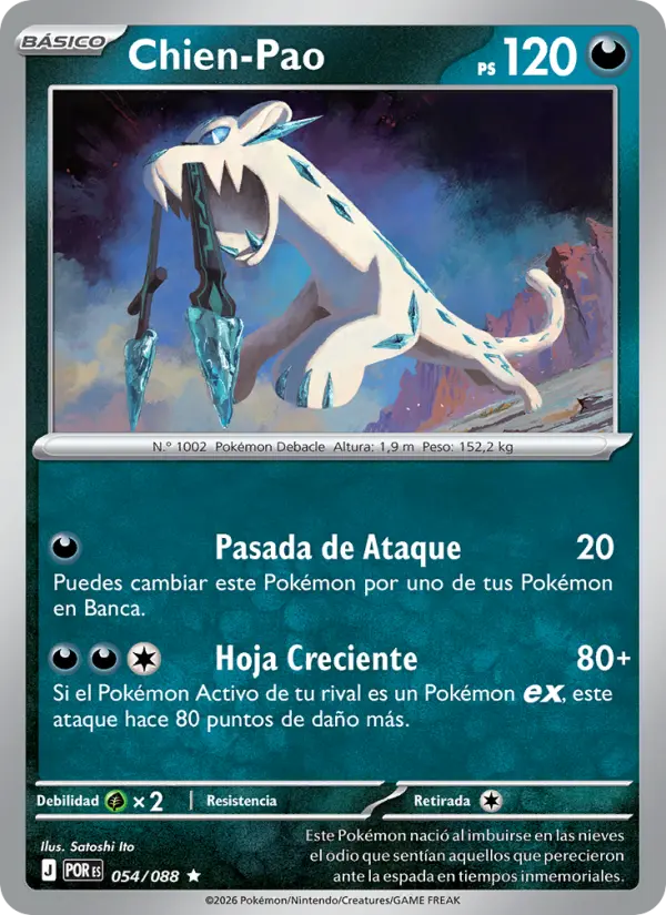 Chien-Pao, Equilibrio Perfecto Nº 054