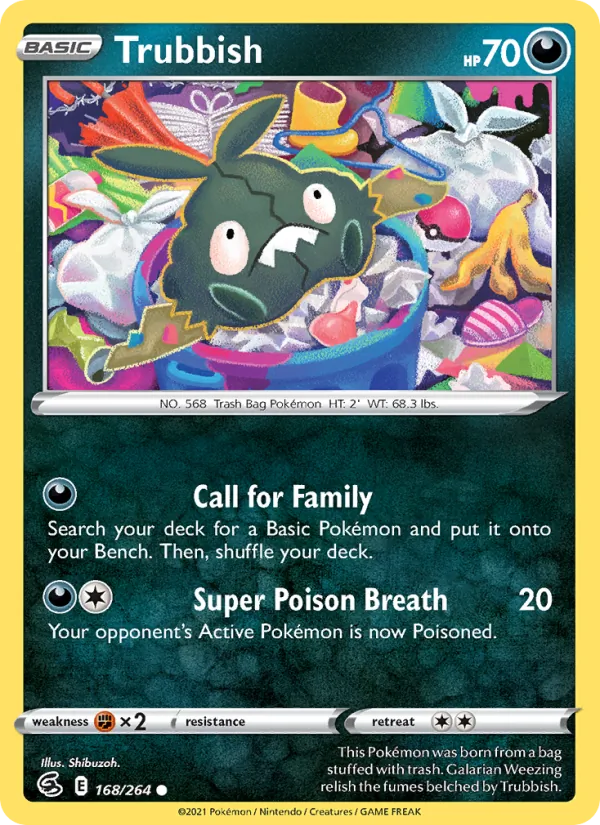 Trubbish, Fusion Strike No. 168