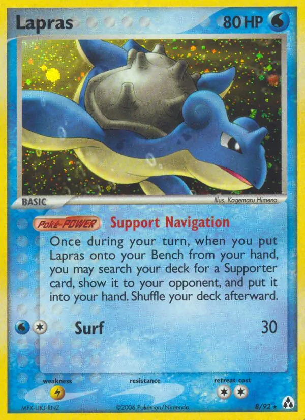 Lapras, Legend Maker No. 8