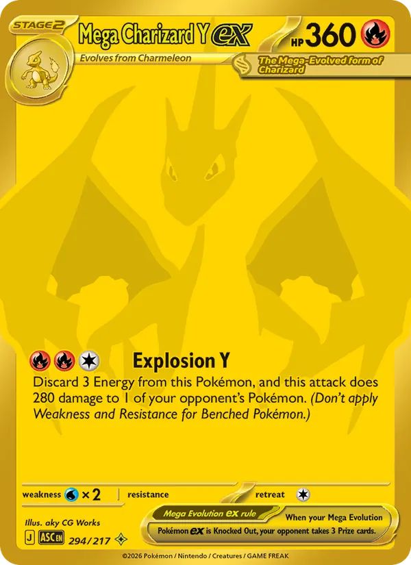 Mega Charizard Y ex, Ascended Heroes No. 294