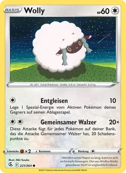 Wolly, Fusions Angriff No. 221 Normal