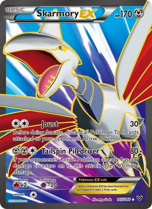 Skarmory EX, XY No. 145