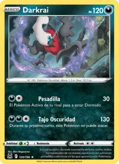 Darkrai, Origen Perdido Nº 120 Holo