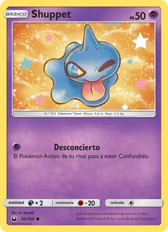 Shuppet, Tormenta Celestial No. 64 Normal