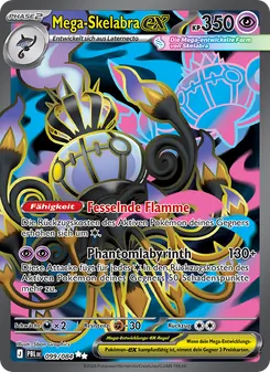 Mega-Skelabra-ex, Dunkelnacht Nº 099 Holo