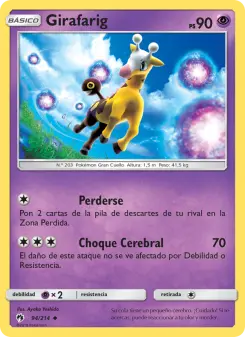 Girafarig, Truenos Perdidos No. 94 Normal