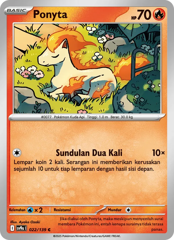 Ponyta, Ikatan Takdir No. 022
