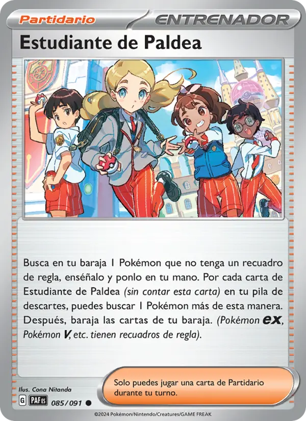 Estudiante de Paldea, Destinos de Paldea No. 085