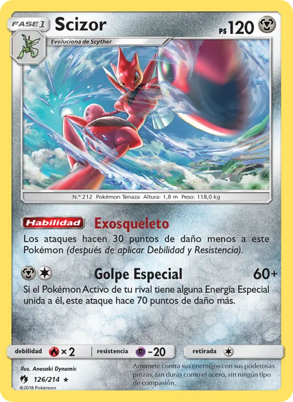 Scizor, Truenos Perdidos No. 126