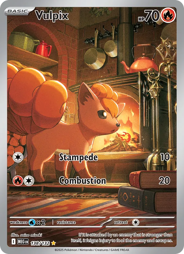 Vulpix, Mega Evolution No. 138