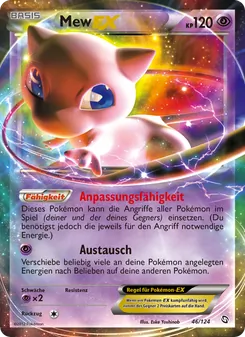 Mew-EX, Hoheit der Drachen Nº 46 Normal