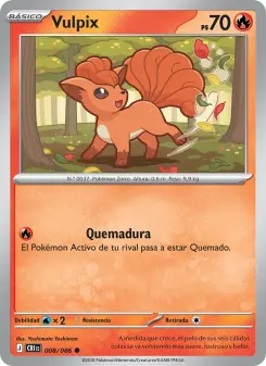 Vulpix, Caos Creciente No. 008 Normal