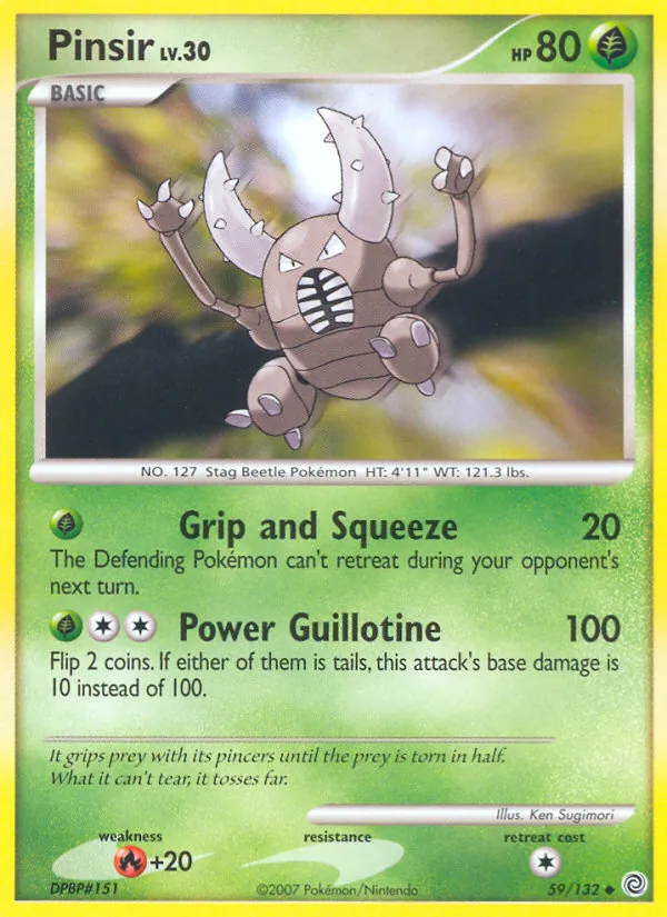 Pinsir, Secret Wonders No. 59
