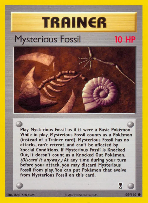 Mysterious Fossil, Legendary Collection No. 109