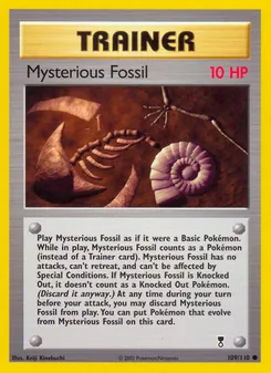 Mysterious Fossil, Legendary Collection No. 109 Normal