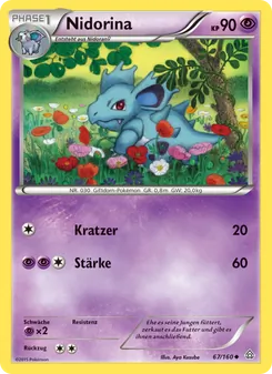 Nidorina, Protoshock Nº 67 Normal