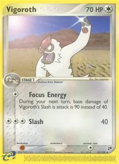 Vigoroth, Sandstorm No. 52 Normal
