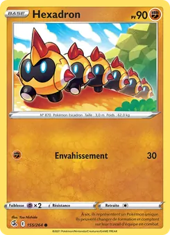 Hexadron, Poing de Fusion Nº 155 Normal