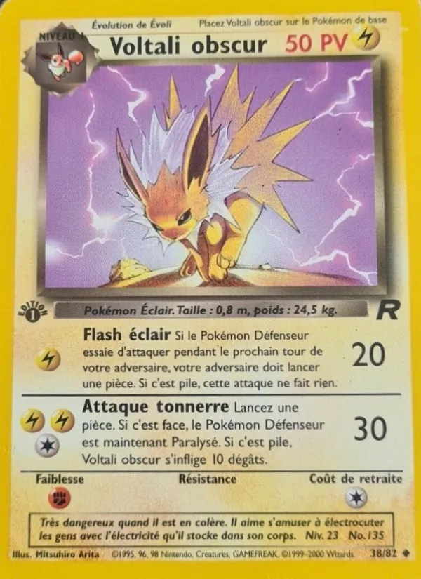 Voltali obscur, Team Rocket No. 38