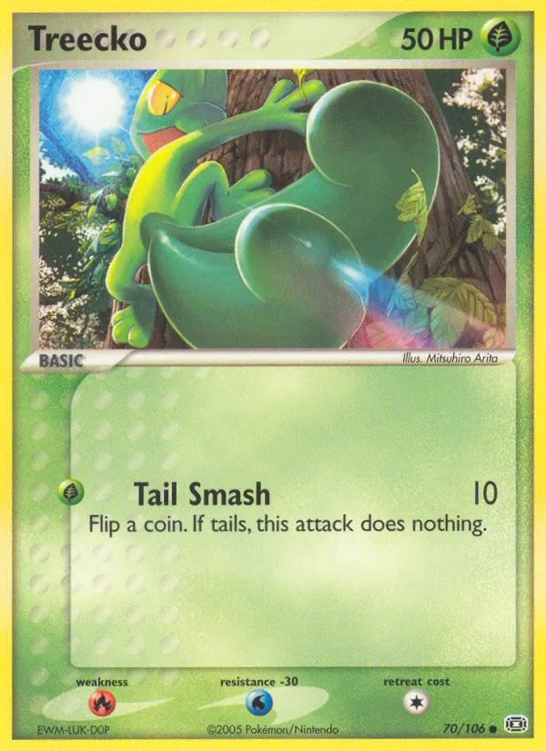Treecko, Emerald No. 70