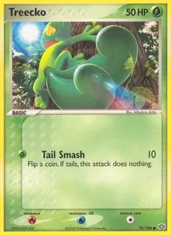 Treecko, Emerald No. 70 Normal