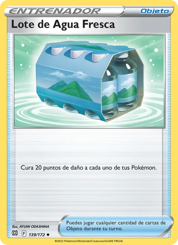 Lote de Agua Fresca, Astros Brillantes No. 139