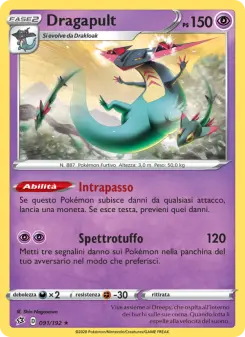 Dragapult, Fragore Ribelle No. 91 Holo