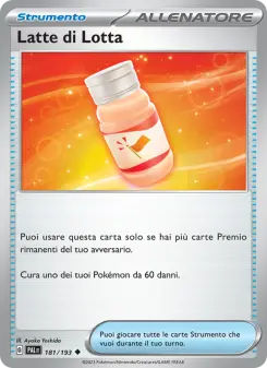 Latte di Lotta, Evoluzioni a Paldea No. 181 Normal