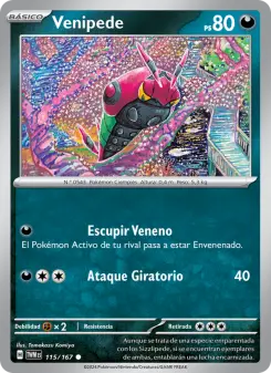 Venipede, Mascarada Crepuscular No. 115 Normal