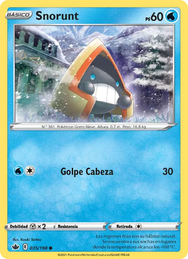 Snorunt, Reinado Escalofriante No. 35
