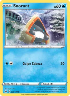 Snorunt, Reinado Escalofriante No. 35 Normal