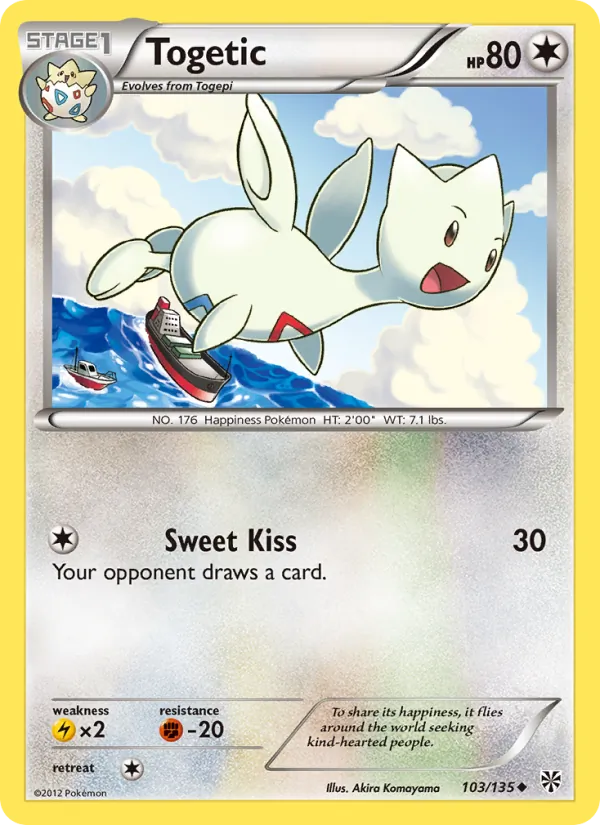 Togetic, Plasma Storm No. 103