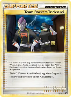 Team Rockets Trickserei, Unerschrocken Nº 78 Normal