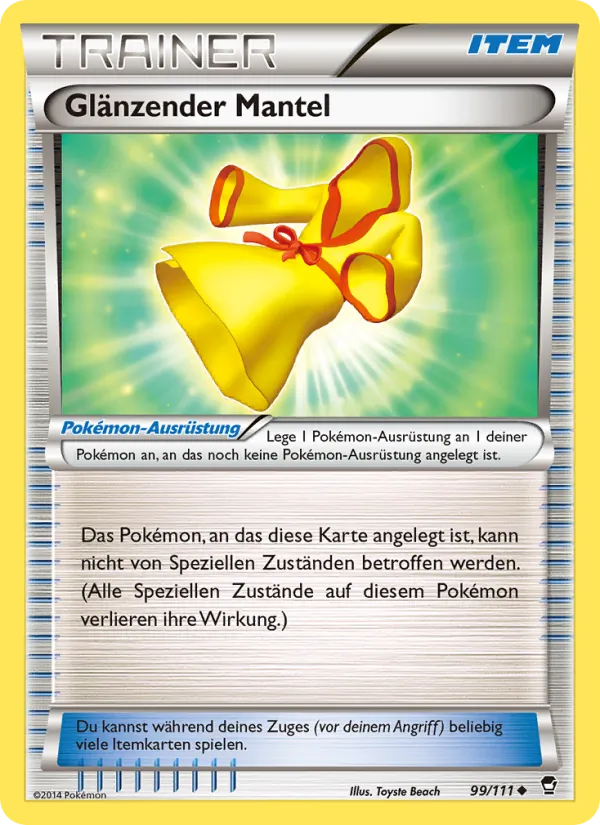 Glänzender Mantel, Fliegende Fäuste No. 99