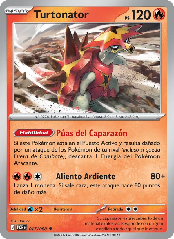 Turtonator, Equilibrio Perfecto No. 017