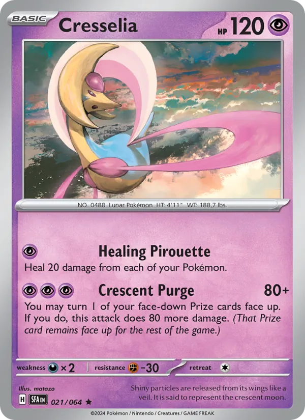 Cresselia, Shrouded Fable No. 021