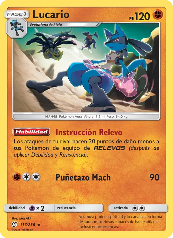 Lucario, Mentes Unidas Nº 117