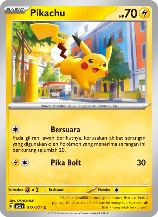Pikachu, Letusan Tanah No. 017