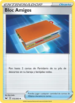 Bloc Amigos, Espada y Escudo No. 172 Normal