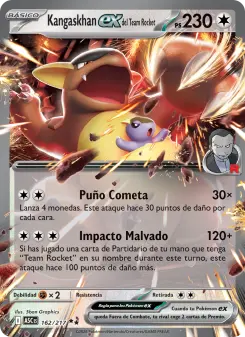 Kangaskhan ex del Team Rocket, Héroes Ascendentes No. 162 Holo