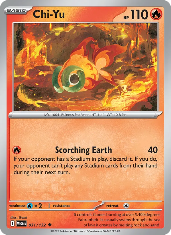 Chi-Yu, Mega Evolution No. 031