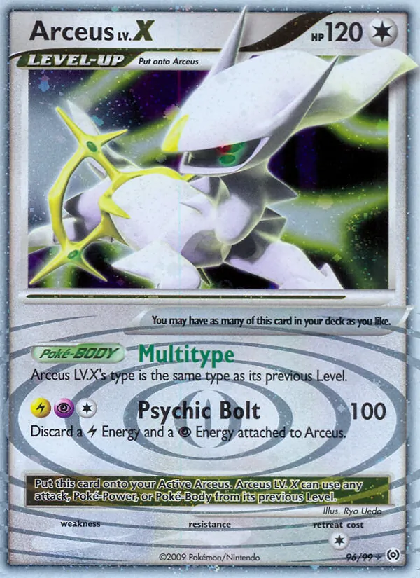 Arceus LV. X, Arceus Nº 96