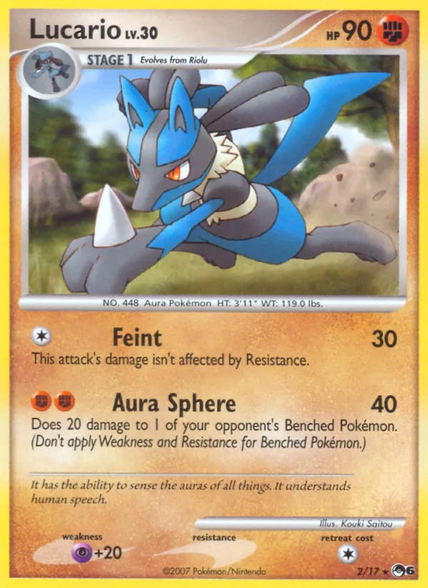Lucario, POP Series 6 No. 2