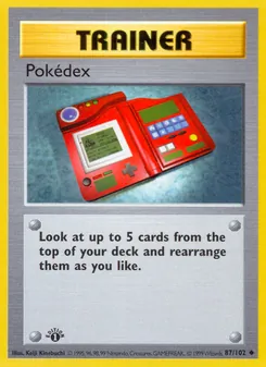 Pokédex, Base Set No. 87 Normal