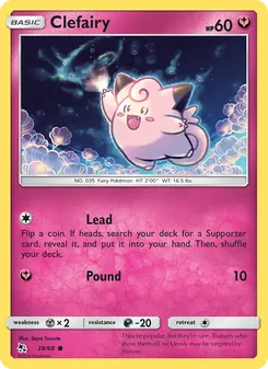 Clefairy, Hidden Fates Nº 38 Normal