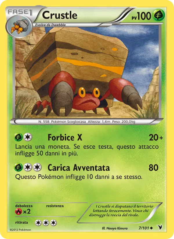 Crustle, Vittorie Regali Nº 7