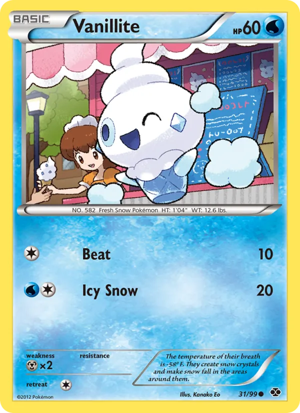 Vanillite, Next Destinies No. 31