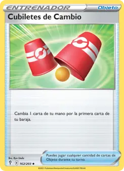 Cubiletes de Cambio, Cielos Evolutivos No. 162 Normal